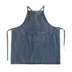 Antifouling Denim Apron Canvas Work Clothes Cooks Chef and Servers