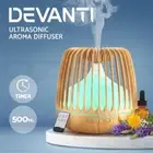 Devanti Aromatherapy Diffuser Aroma 500ml Air Humidifier Essential Oil