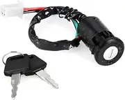 Universal 4 Wires Off-Road Motorcycle Modified General Small High Race Fit for ATV Start Ignition Switch Electric Door Lock Key Switch