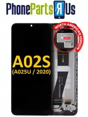 Samsung Galaxy A02S (A025U / 2020) LCD Assembly With Frame (US Version)