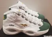 PACKER SHOES REEBOK QUESTION MID V53579 SIZE 6 FOR PLAYER USE ONLY LEBRON JAMES