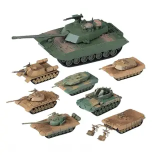 【888ezgo】1:72 世界經典坦克模型（DIY拼裝戰車）（ST模王大道系列）（8入裝）