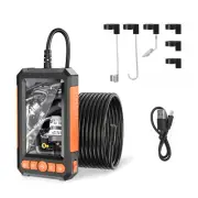 New 16.4Ft Industrial Endoscope-1080P HD 4.3in Screen Borescope Camera LED