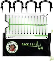 Back 2 Basics Golf Pro Path Putting Mirror - Training Aid for Golf Practice