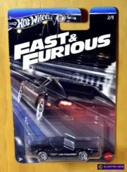 Hot Wheels DeTomaso Pantera [Black] Fast & Furious] 2025 - New/VHTF [E-808]