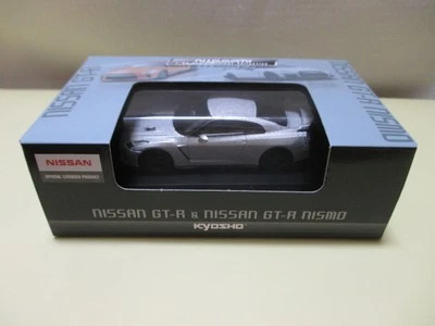 Kyosho 1/64 Nissan GT-R GT-R NISMO Minicar Collection Nissan GT-R Silver