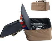 Camp Stove Carry Bag - Lightweight Stove top, Padded Stove Bag | Excellent Workmanship Stove Burner Portable Carrier, Easy Transport Travel Organizer, Easy Durability Heavy Duty Cooking Kit Container