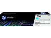 HP Color LaserJet CP1025 126A Cyan LaserJet Toner Cartridge [CE311A]