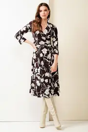 Maurice Wrap Dress--SAC-D0007
