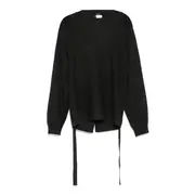 [pushBUTTON] Gray Square Knit Top