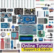 SunFounder Project the Most Complete Electronics Starter Kit Compatible with Arduino Mega 2560 R3 Mega328 Nano, 73 Tutorials Included