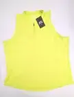 Slazenger Golf Women ZIP Polo Sleeveless Green Lime XXL Brand New