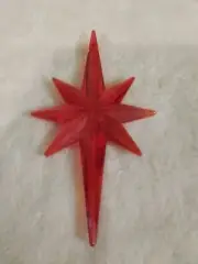 Large Red Star of Bethlehem for Ceramic Christmas Trees.