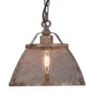Sorrento Brown Rustic Pendant Light
