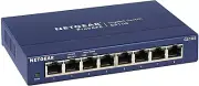 GS108 Prosafe 8-Port Gigabit Switch, Blue