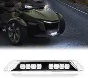 SAUTVS LED Auxiliary Light Kit for Can-Am Spyder RT, Front LED Extras Auxiliary Driving Light Daytime Running Light DRL for Can Am Spyder RT 2020-2022 Accessories (1PCS, Replace #219400991)