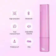 Basal Thermometer for Ovulation, Intelligent Quiet Bluetooth Thermometer Purple