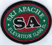Ski Apache New Mexico Souvenir Ski Snowboard Patch