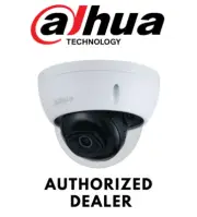 Dahua 2MP IP67 H.265+ Outdoor IP PoE MiniDome Security Camera 2.8 mm Fixed Lens