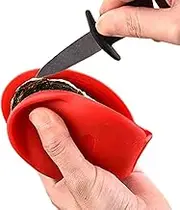 Oysters Shucking Tool - Ergonomic Safe Silicone Oyster Shucking Clamp - Kitchen Tool Easy Control Seafood Tools for Kitchen, Camping, Picnic