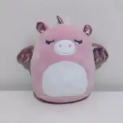 Squishmallows 5" inch Grecia the pink flying Unicorn with wings plush toy