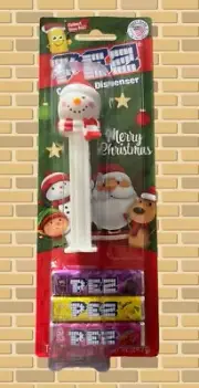 Snowman PEZ Candy & Dispenser