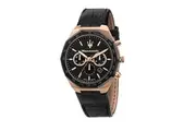 Maserati Stile Chronograph Black Matt Dial Quartz R8871642001 100M Men's Watch