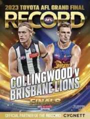 2023 AFL Grand Final Footy Football Record Magazine- Collingwood v Brisbane