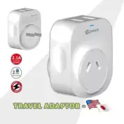 Sansai USB Travel Adaptor- Japan STV-3007