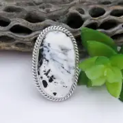 Native American Navajo Sterling Silver Large Statement Men's Ring Size 9 1/4