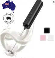 CIRCLE JOY Milk Frother Handheld Battery Operated Milk Foamer Electric