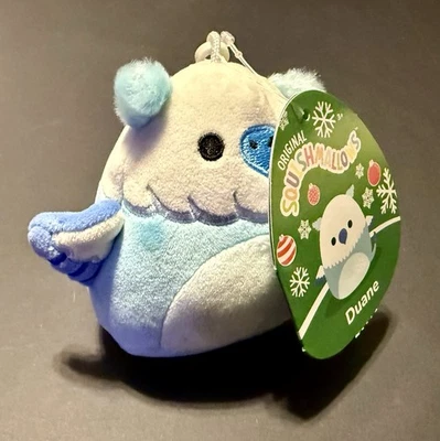 Squishmallows Official Plush 3.5 inch Frost Griffin with Snowflake NWT