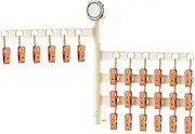 Laundry Drying Rack, Clothes Drying Rack | Travel Drying Rack Rotating Clothes Drying Rack | Lightweight Foldable Laundry Hanger Dryer Rack for Bra, Gloves, Towels, Socks, Scarves