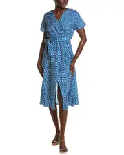 IPPONELLI Faux Wrap Dress