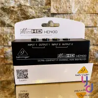 在飛比找松果購物優惠-Behringer MicroHD HD400 樂器 音箱 