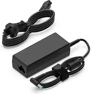 65W 45w Laptop Charger for HP Pavilion x360 14 15 17 Envy 13 15 X360 Elitebook 840 G5 ProBook Chromebook Stream Model 15 zbook Spectre 710412-001 19.5V 3.33A Computer Replacement Adapter Cord C0008