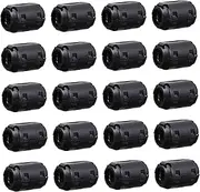 jojofuny Cable Plastic Clip Filters Parts Ferrite Core Plastic Cover Easy Install Noise Filters