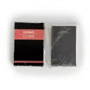 Vintage 1985 Casio LC-828 Electronic Calculator New in Box w/Op Manual/Warranty