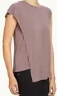 $75 Nau Repose Wrap Asymmetrical Tank Top NWT Sz XS,L Mauve Layered Womens Tunic