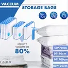 Strong Vacuum Storage Sealer Bags for Blankets Clothe Pillow Medium Extra Large