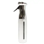 KEEN Continuous Spray Bottle, 10 OZ Fine Mist Refillable Water Bottle Silver