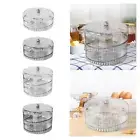 Rolling Egg Storage Container Egg Holder for Fridge Door Cupboard Countertop
