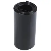 70mm/44mm PVC Heat Shrink Tubing Wrap Black 2m 6.5ft for 18650 Battery