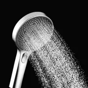 Decaura WELS Hand Held Shower Head 3-Mode Soft Rainfall Large Shower Panel Chrome