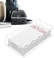 Acrylic Hand Towel Holder,Non-Slip Towel Tray | Household Beverage Napkin Holder Tray for Dinner, Kitchen, Bathroom, Restaurant