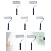 Texture Roller Decorative Practical Convenient with Handle Rubber Roller for