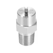 Flat Fan Spray Tip, 1/8BSPT Stainless Steel Nozzle, 65 Degree 2.8mm Orifice Dia