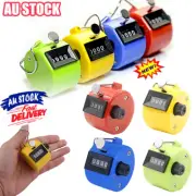 Mechanical Hand Tally Number Counter Click Clicker 4 Digit Counting Manual KP