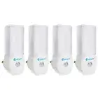 4x Sansai Automatic Sensor Activated LED Home Soft Glow Night Light 240V 0.4W