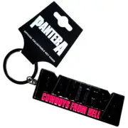 PANTERA - COWBOYS FROM HELL - METAL KEYCHAIN - BRAND NEW - MUSIC PANTKEY10